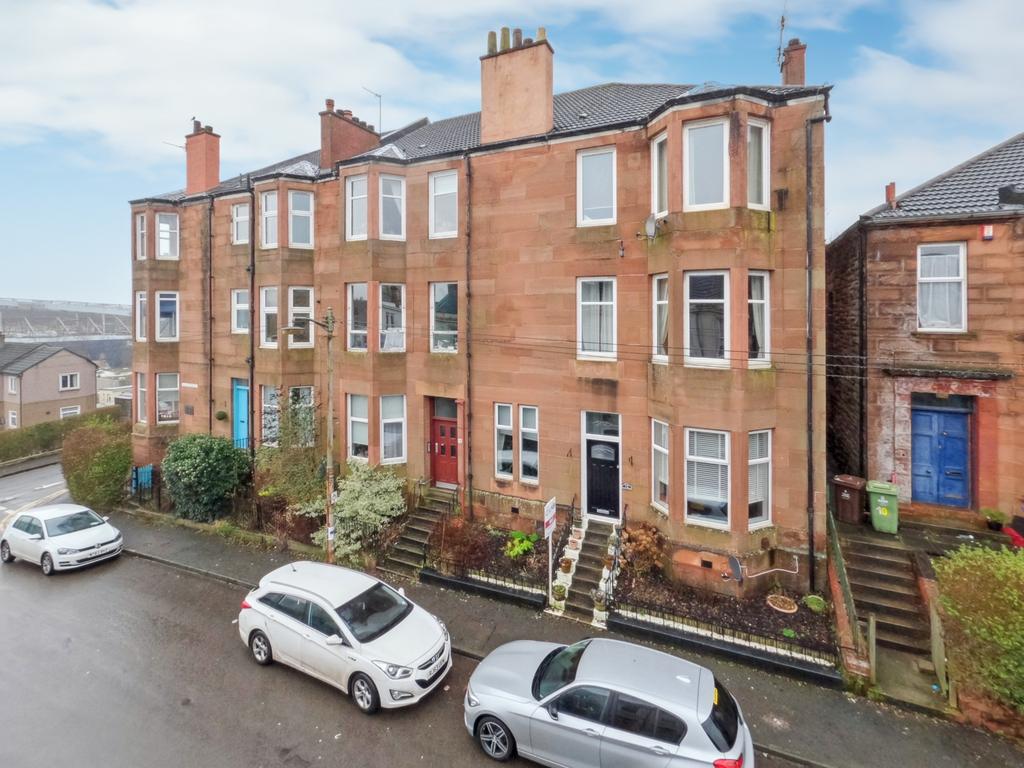 Bolivar Terrace, Flat 2/2, Glasgow... 1 bed flat £129,000