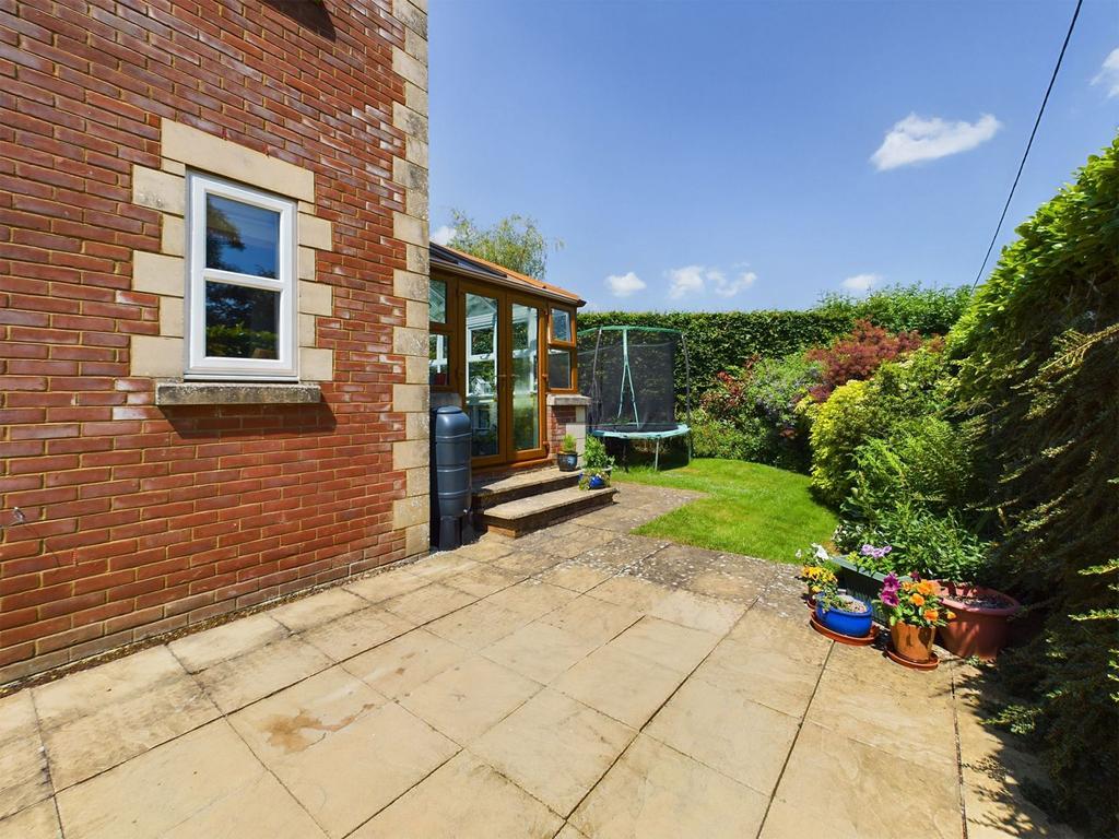 Rear garden