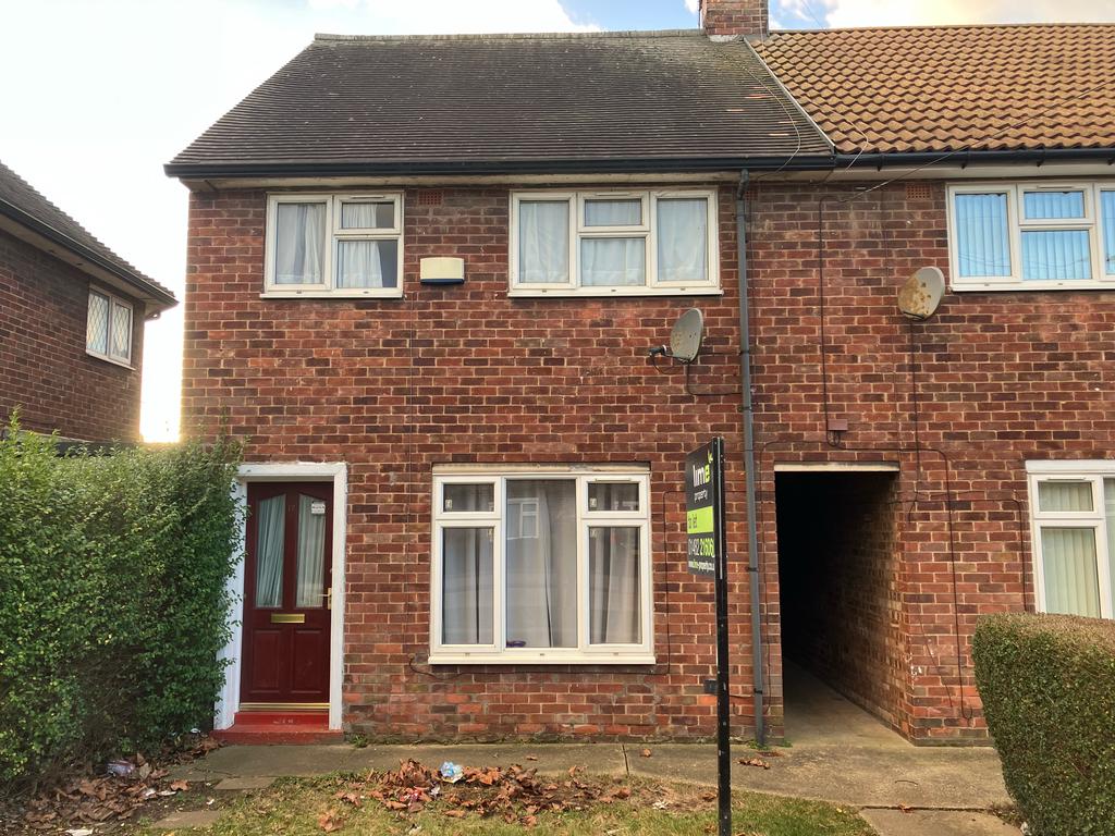Calder Grove, Longhill, HU8 3 bed end of terrace house £525 pcm (£121 pw)