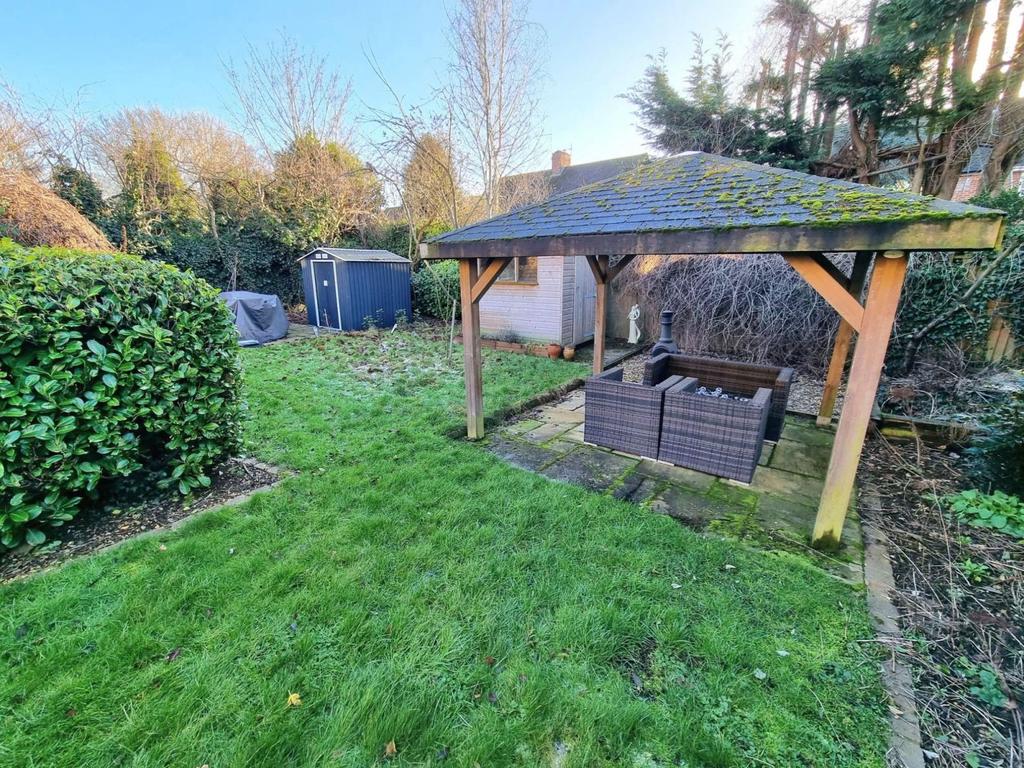 Rear garden