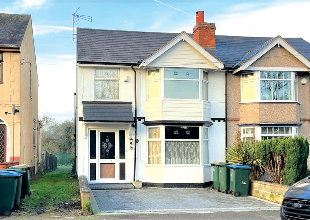 36 Hurst Road, Longford, Coventry 3 bed semidetached house £80,000