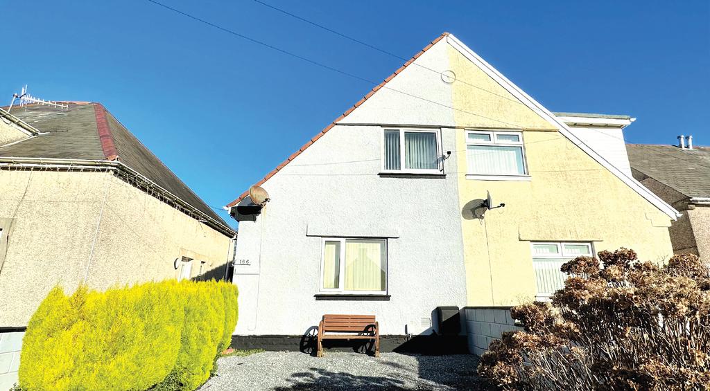 166 Powys Avenue, Townhill, Swansea 2 bed semidetached house £35,000