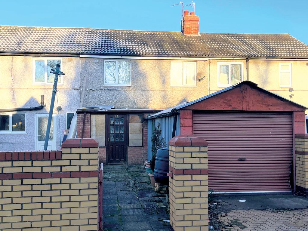 31 Windsor Road, Stainforth, Doncaster 3 bed terraced house £15,000