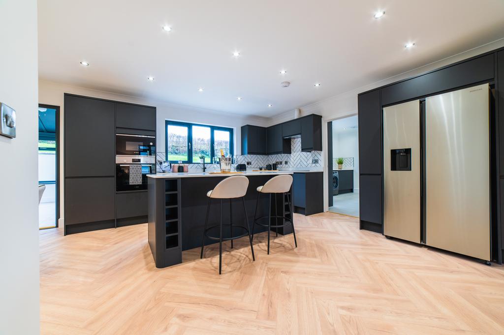 Open plan kitchen area
