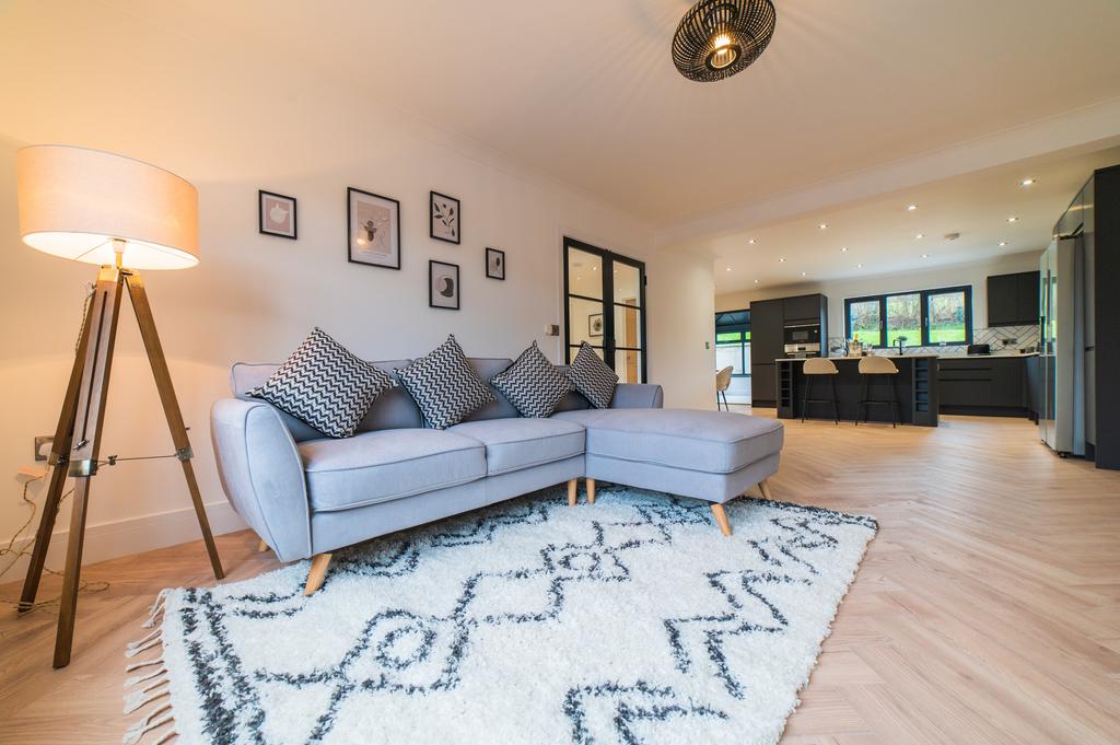 Open plan kitchen area (second image)