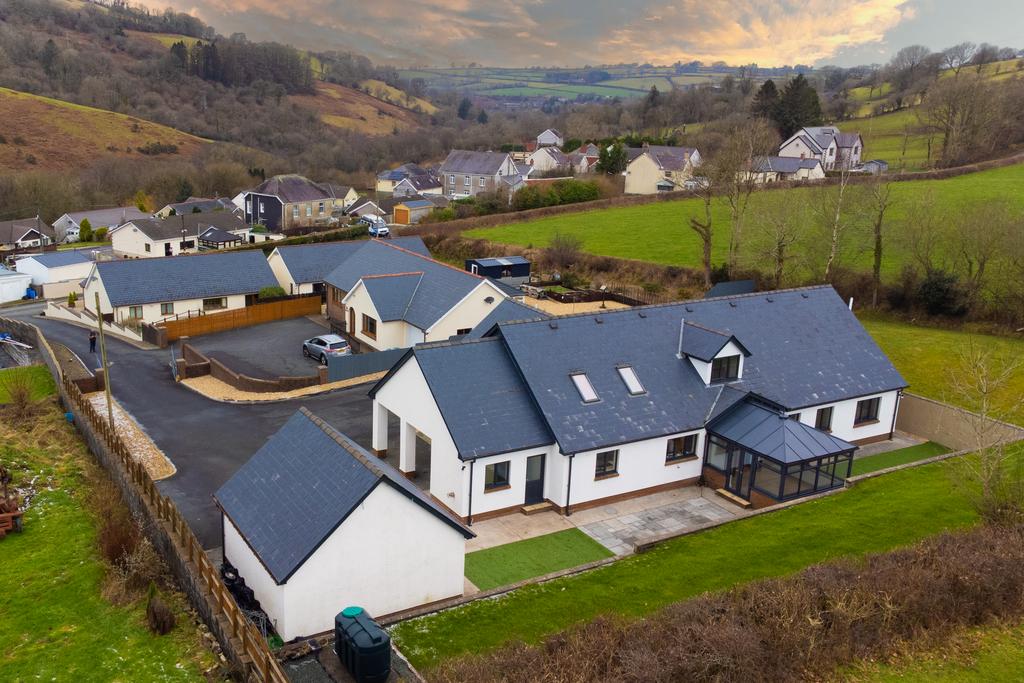 Rear of property