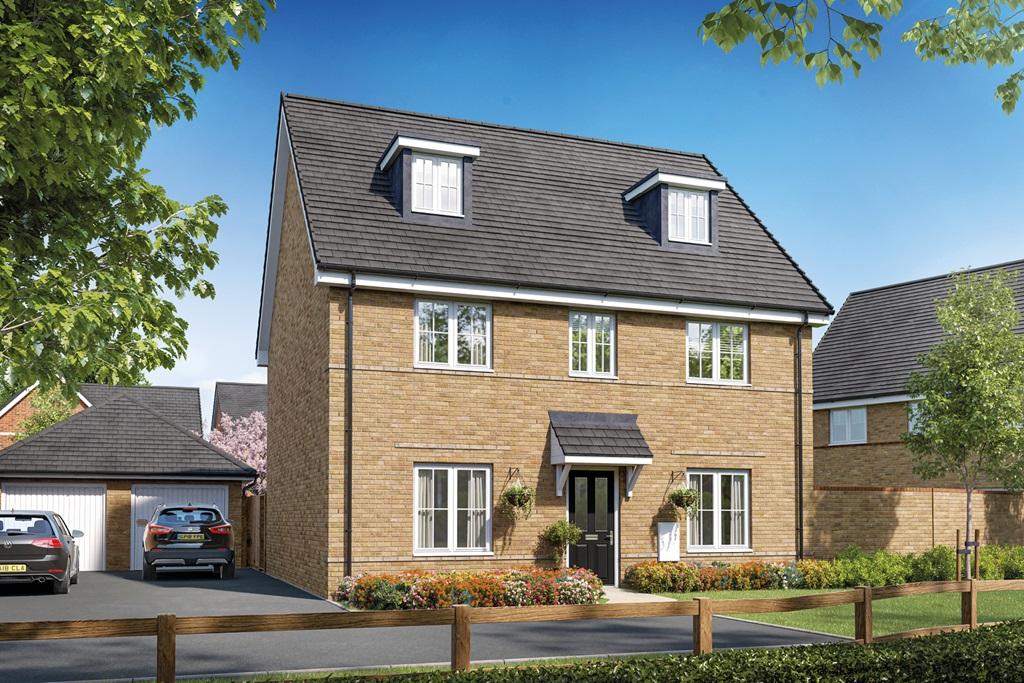 The Garrton Plot 64 at Bingham Gate, Chapel Lane, Bingham NG13 5 bed detached house for sale