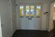 32 Bliss Mill hall with stain glass door photo v
