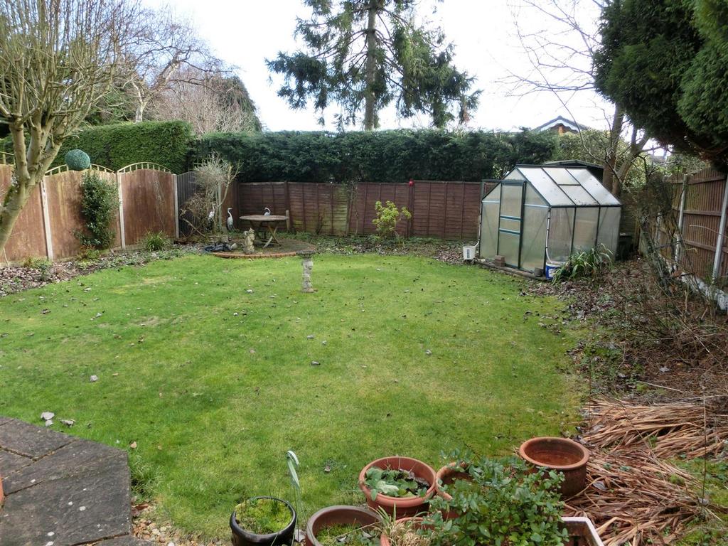 Rear garden