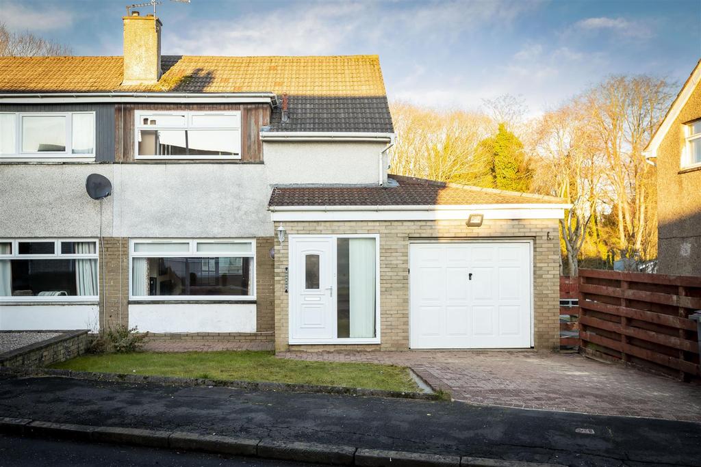 Craigenbay Crescent, Lenzie, Glasgow 3 bed semidetached house for sale