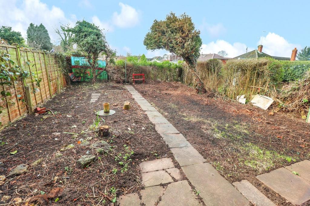 Rear garden