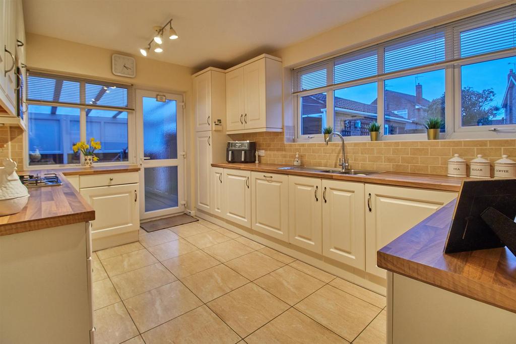 Refitted kitchen to rear