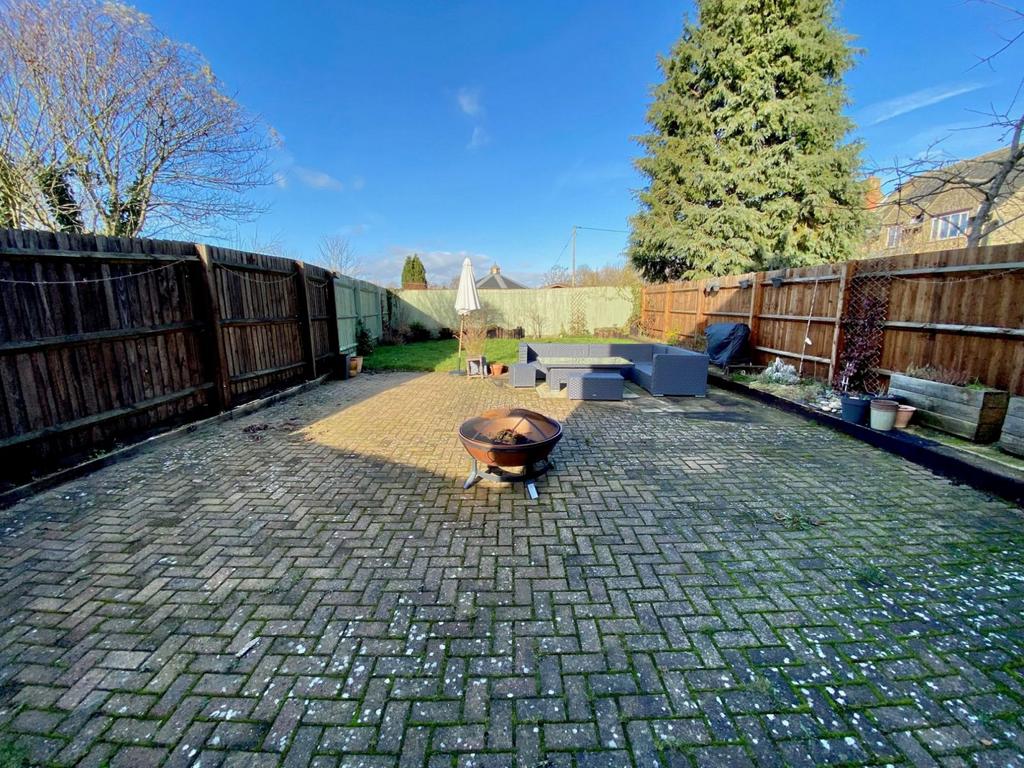 Rear garden