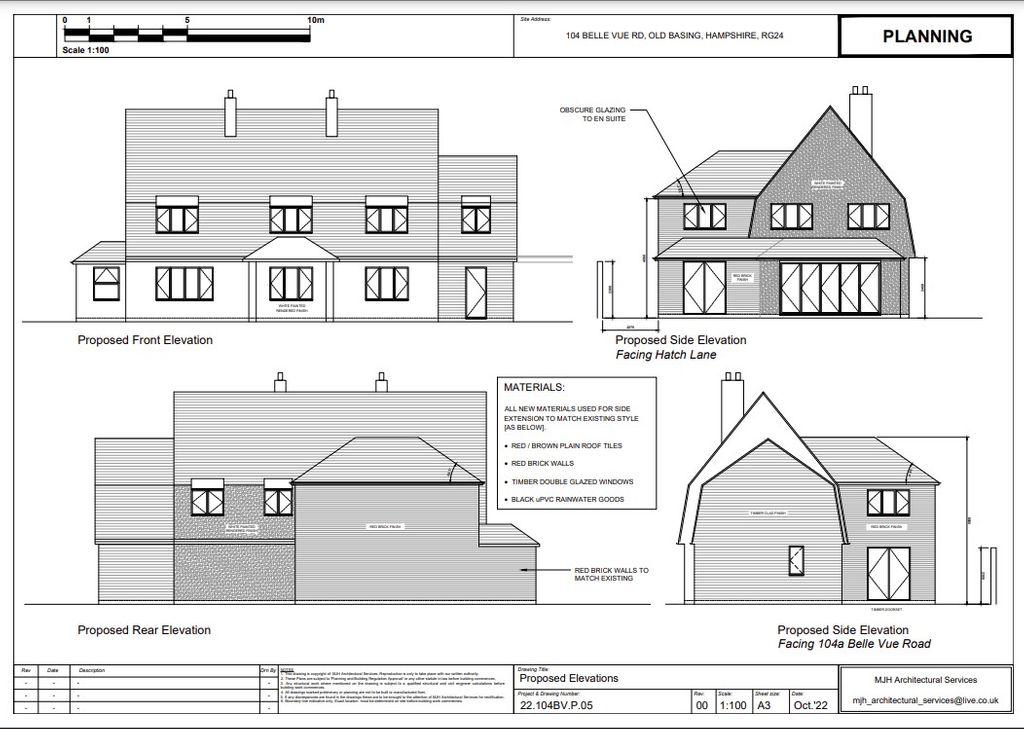 Approved extension plans