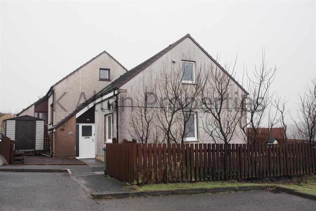 27 Burnside, Lerwick, Shetland 3 bed semidetached bungalow £180,000