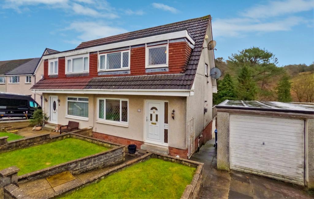 Campbell Avenue, Dumbarton, West... 3 bed semidetached villa £172,500