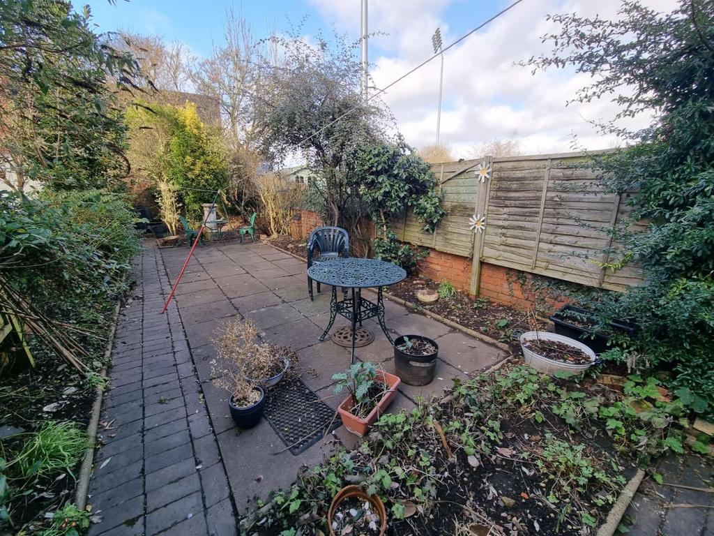 Rear garden