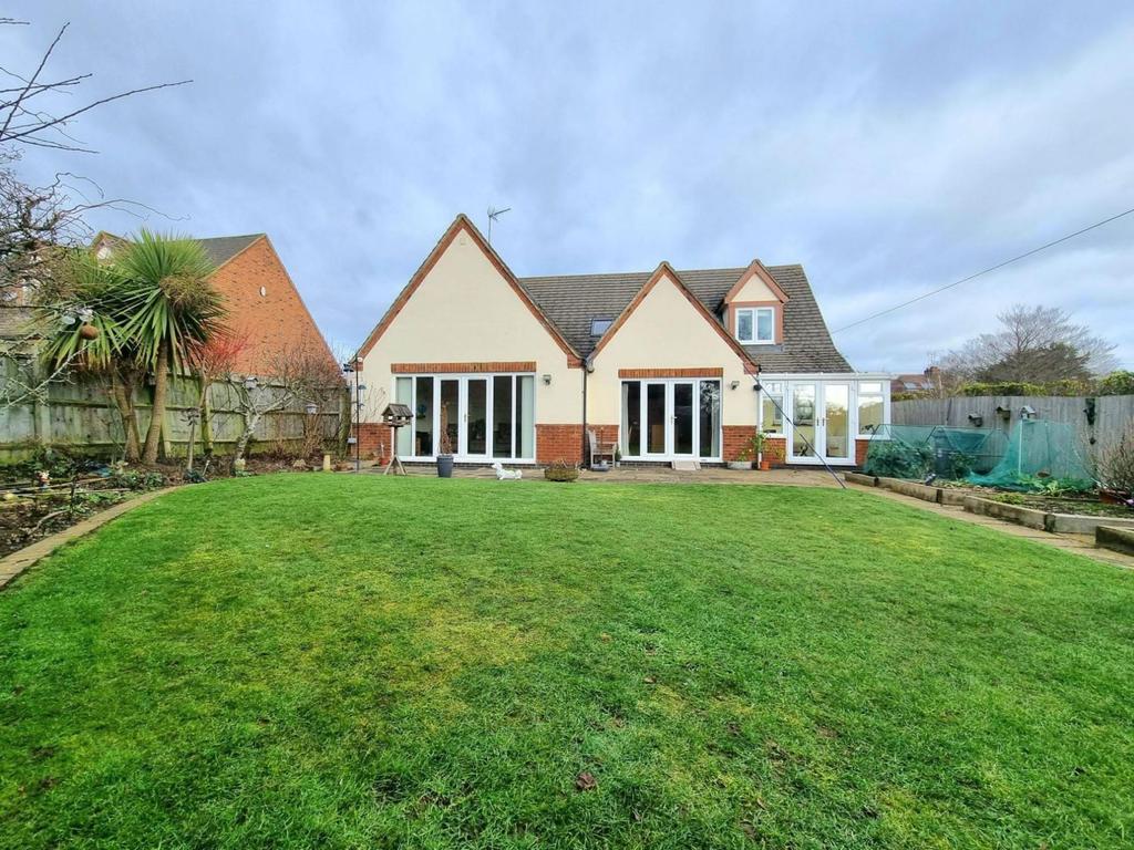 Rear of property