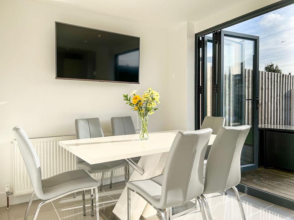 Dining Area with Bi Folds