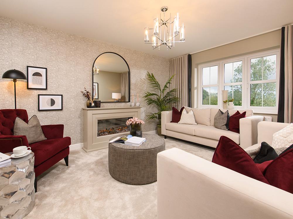 Spacious lounge