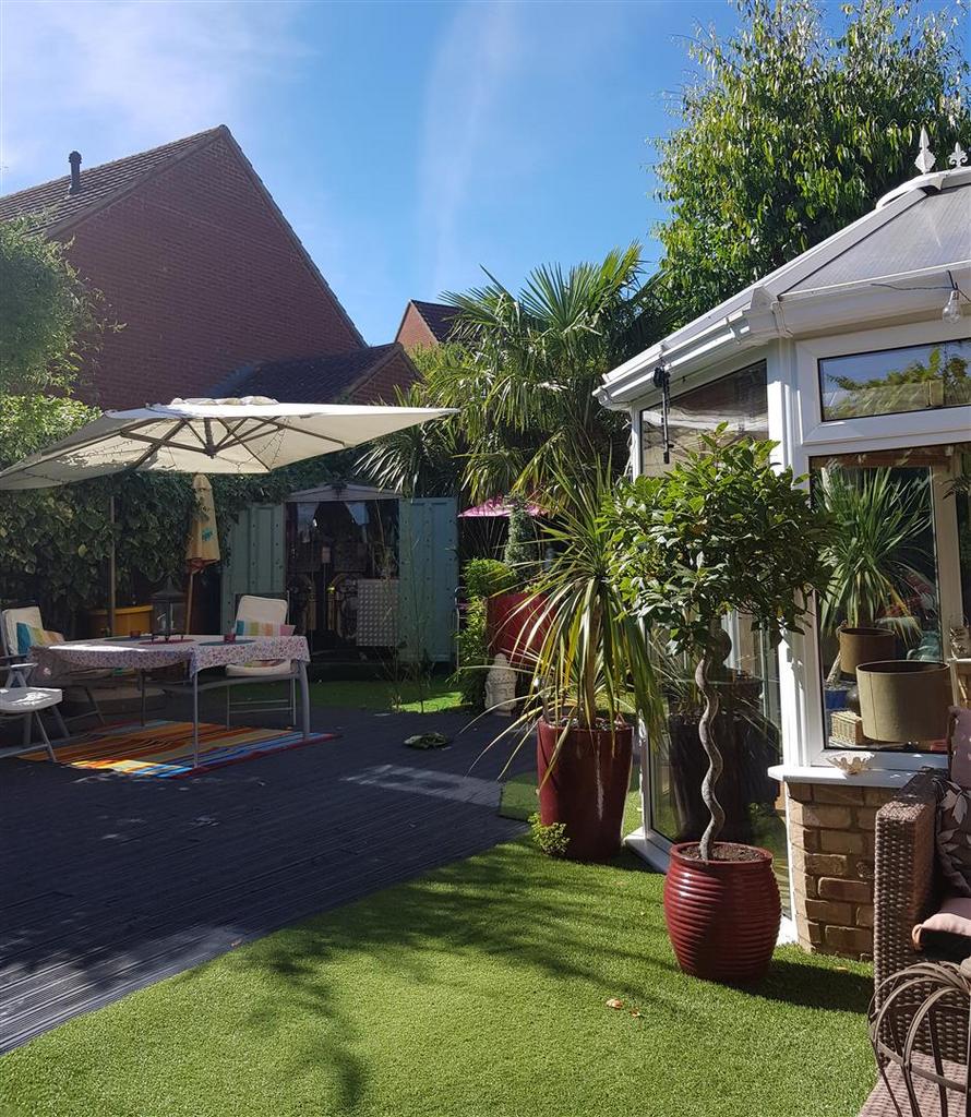 Rear garden