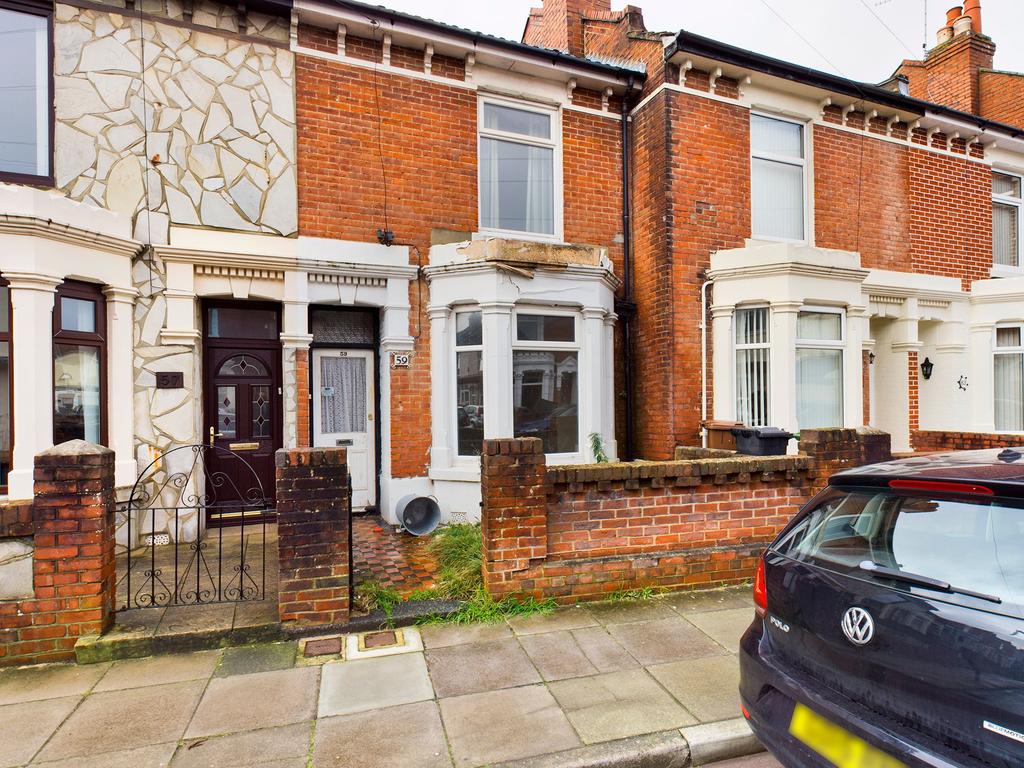 Tennyson Road, Portsmouth, PO2 3 bed terraced house £180,000