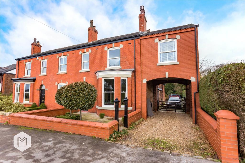 Newton Road, Lowton, Warrington, Greater Manchester, WA3 1JD 4 bed semi