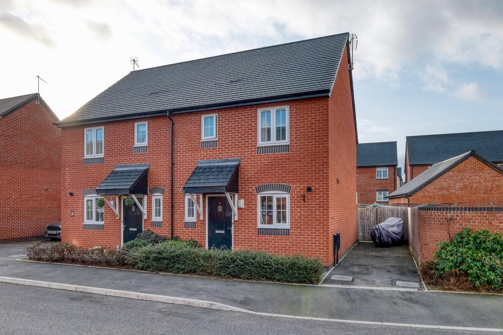 Wessex Grove, Kempsey, Worcester, WR5... 2 bed semidetached house £96,000