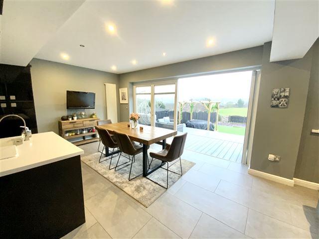 Open plan family living/dining space