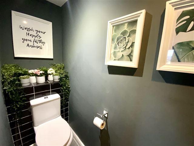 Downstairs cloakroom