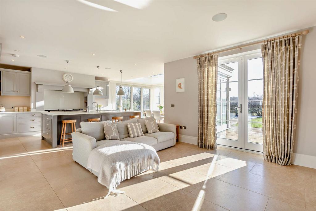 Open plan living kitchen