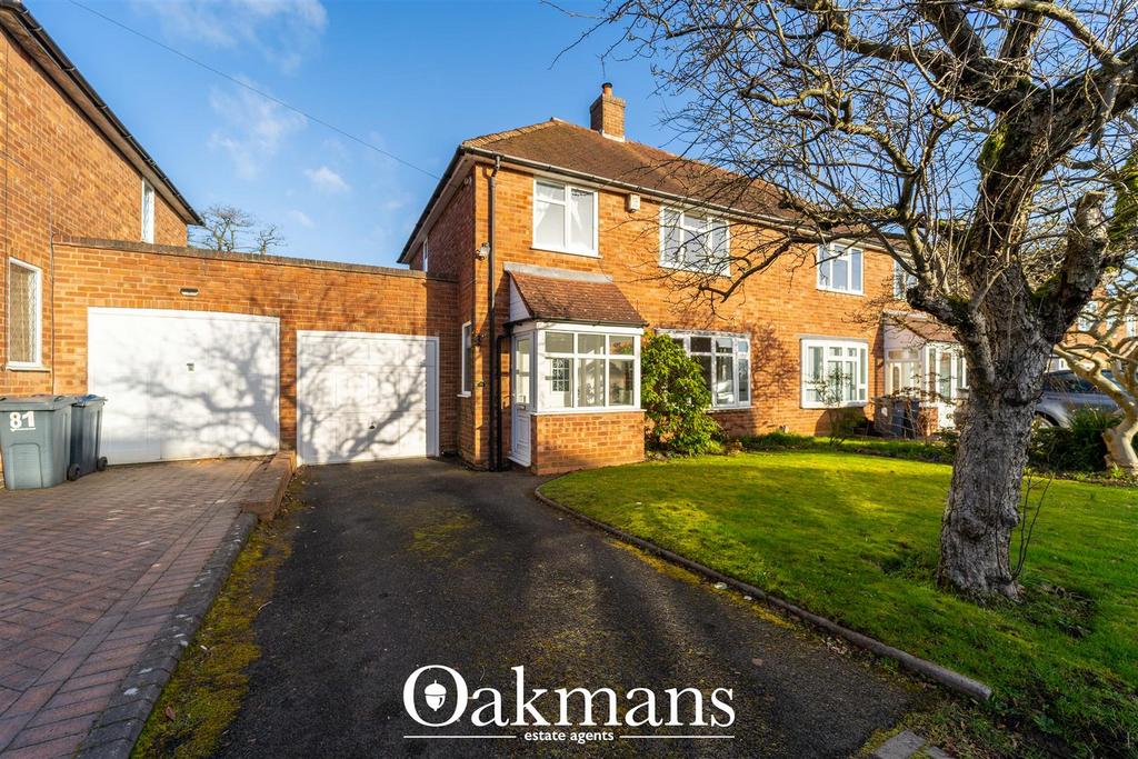 Green Meadow Road, Birmingham, B29 3 bed semidetached house for sale