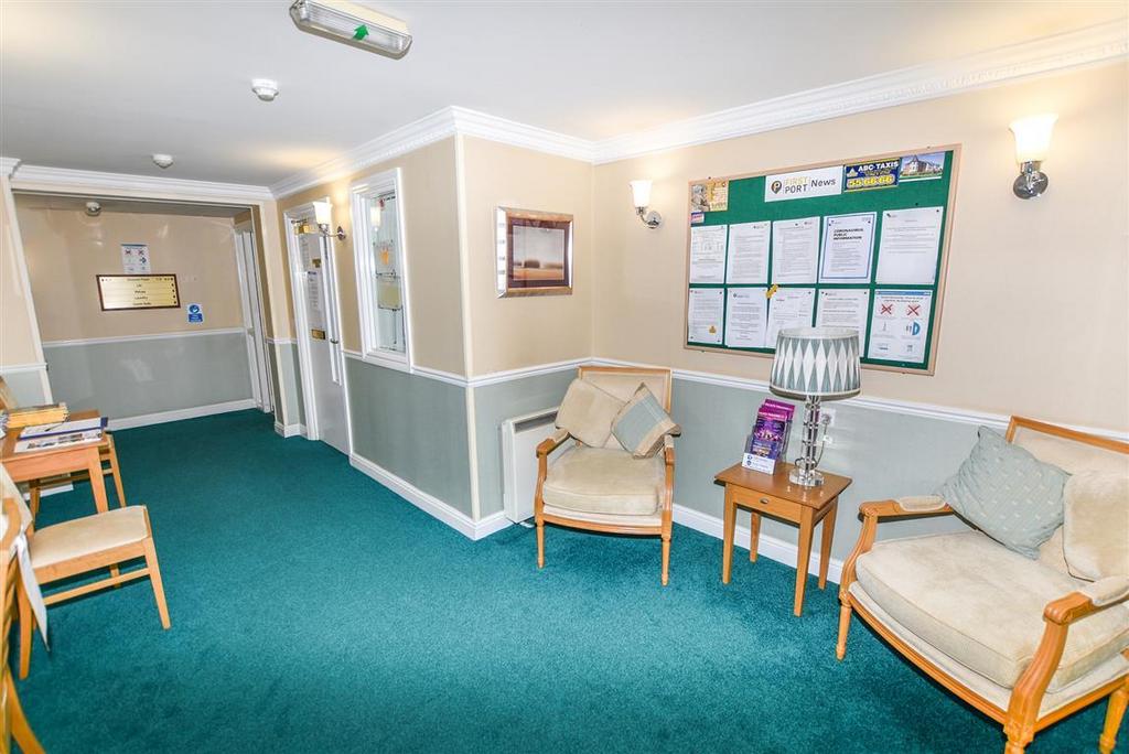 Communal entrance hall