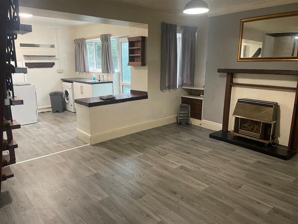 Reception Open to Kitchen