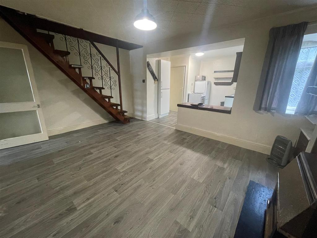 Reception Open to Kitchen