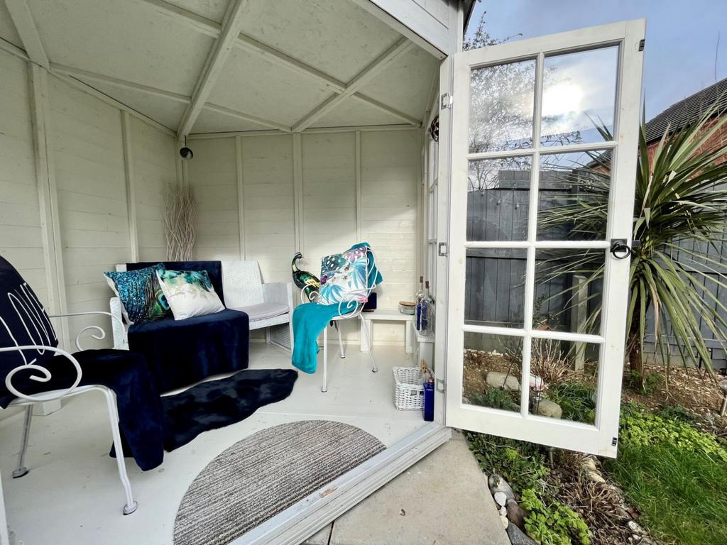 Rear garden