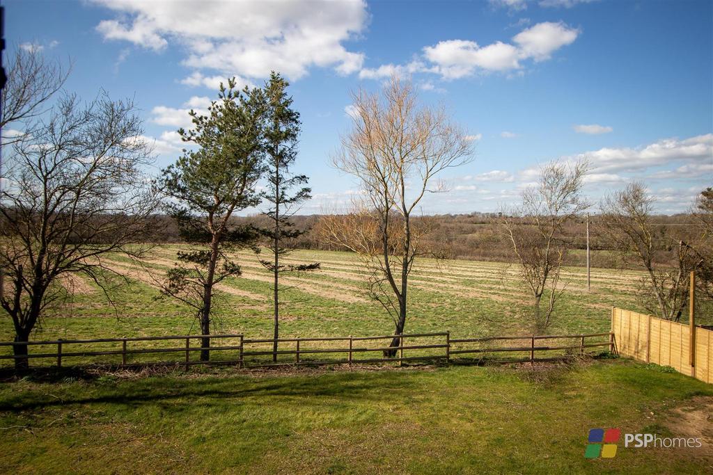 Outlook over fields
