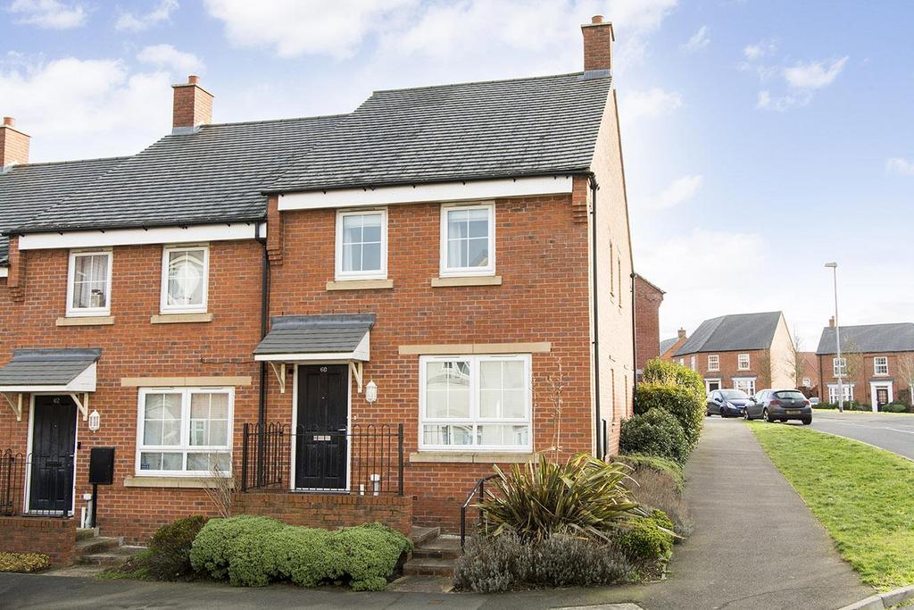 Barnards Way, Kibworth Harcourt... 3 bed end of terrace house £126,000
