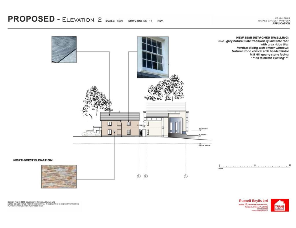 Northwest Elevation