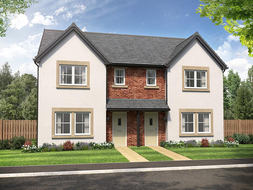 External CGI of 3-bedroom Stanford