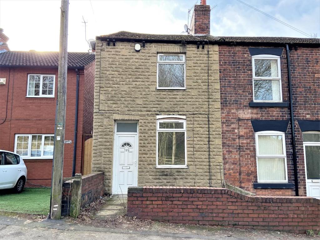 Broomhill Road, Old Whittington, Chesterfield, S41 9EB 2 bed end of