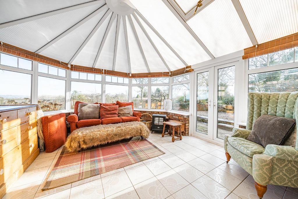 Upvc double glazed conservatory