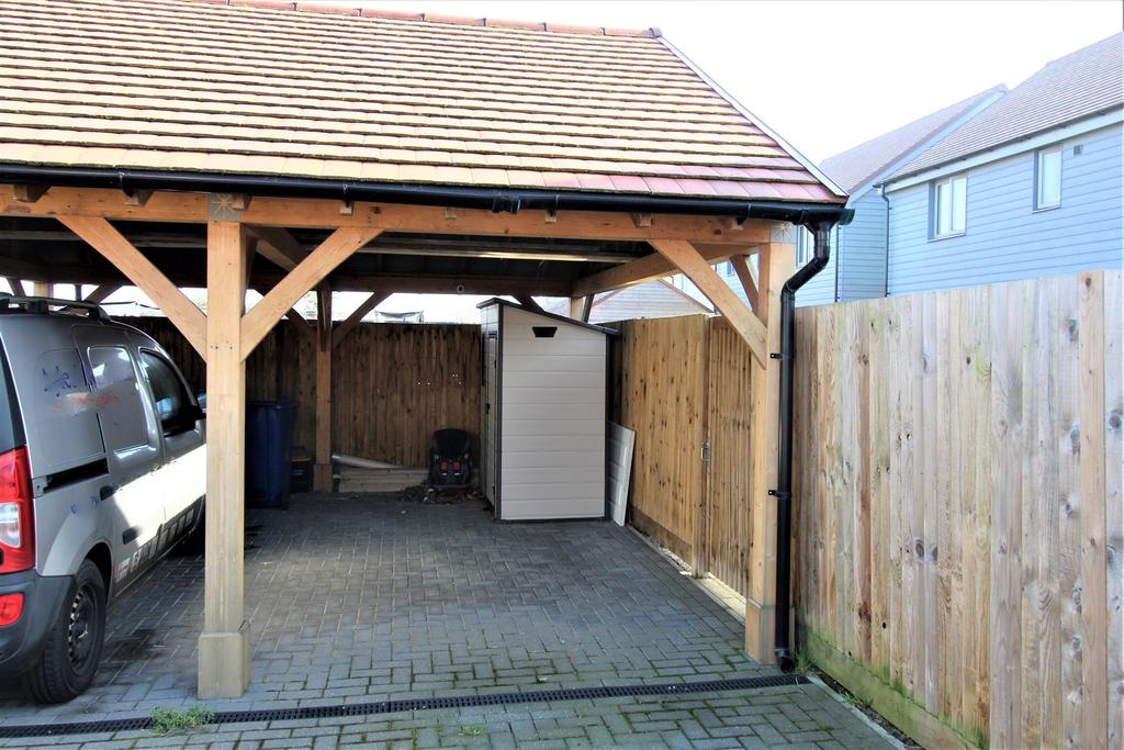 Rear garden