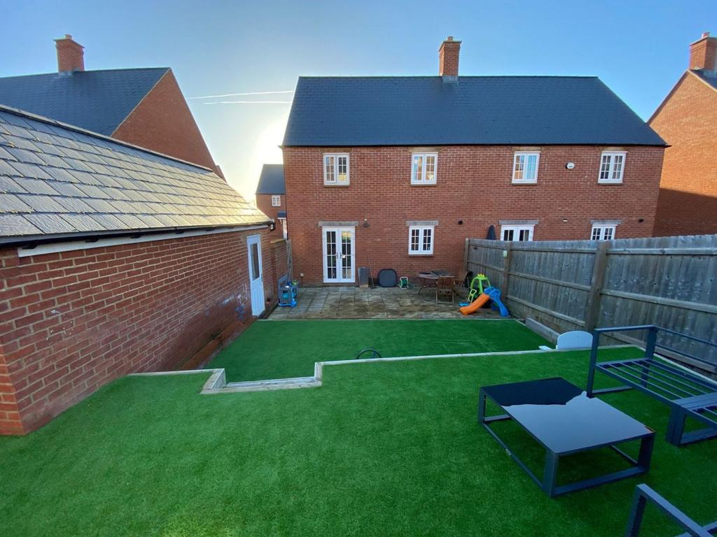 Rear garden