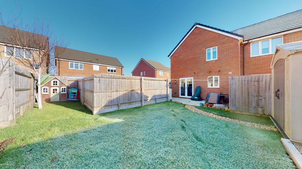 Rear garden