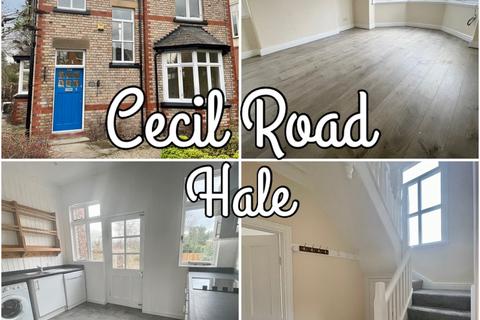 3 bedroom detached house to rent - Cecil Road, Hale, Altrincham, WA15 9NU