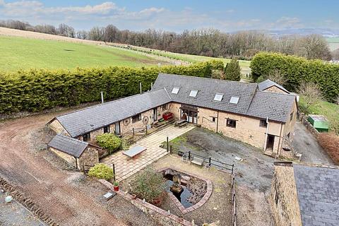 5 bedroom barn conversion for sale, Wigpool With 20 Acres