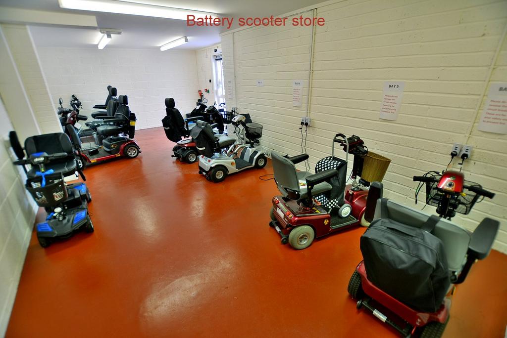 Battery scooter store