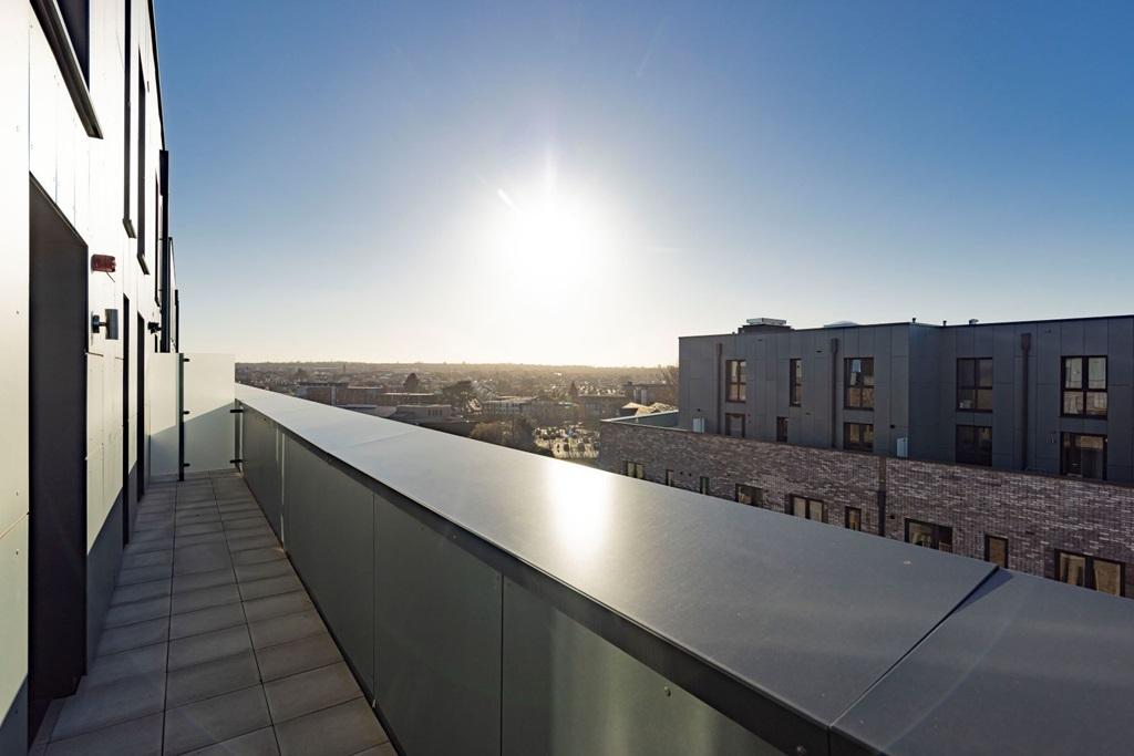 A terrace with a view