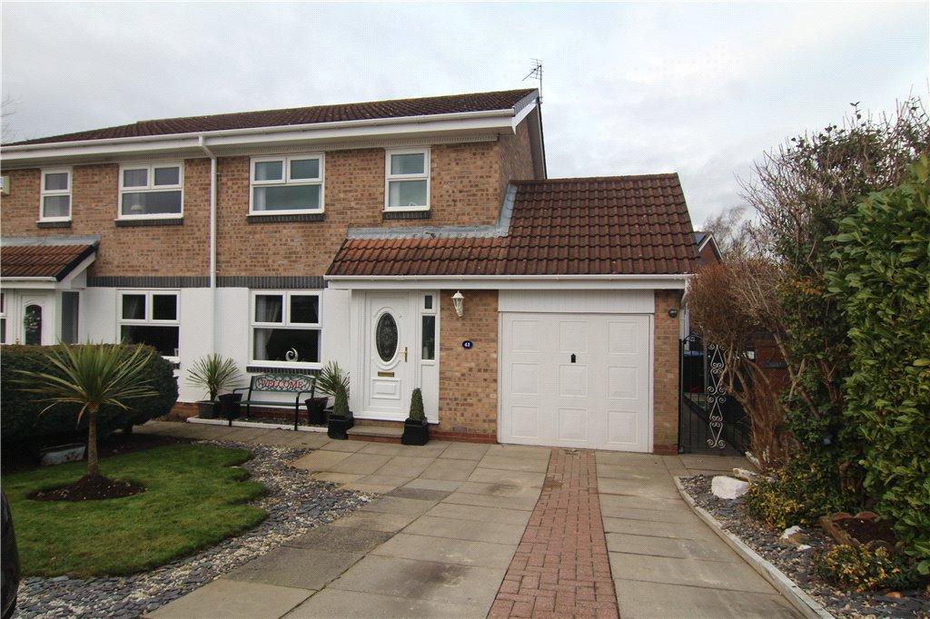 Browning Hill, Coxhoe, Durham, DH6 3 bed semidetached house for sale
